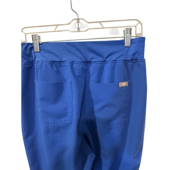 Womens Figs Zamora Royal Blue Technical Collection Jogger Scrub Pants medium - Picture 5 of 7